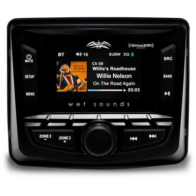 Wet Sounds WS-MC-2 Wet Sounds AM/FM/Weather Band Tuner With RDS And XM
